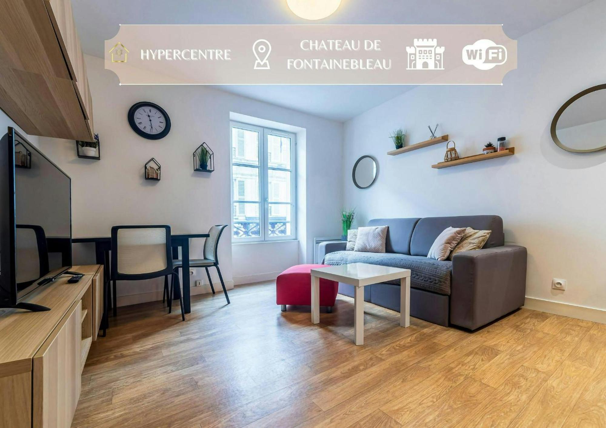 Apparthotel - Le Sweet Cosy Fontainebleau Exterior foto